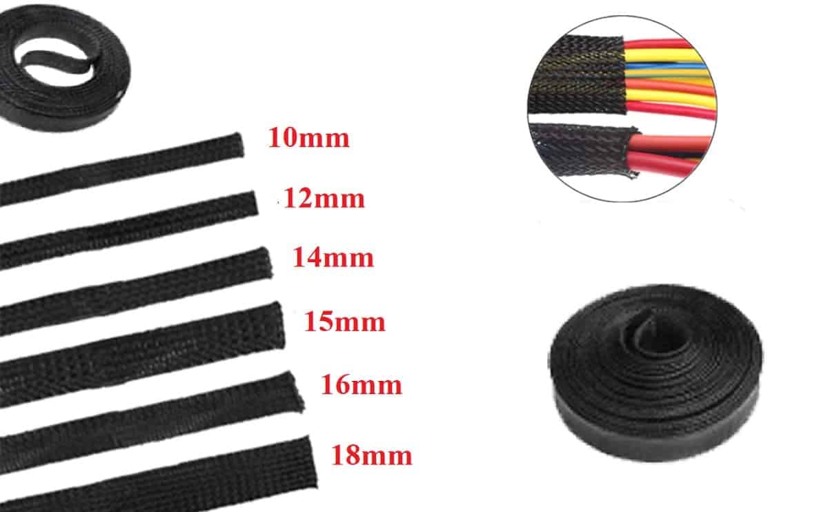 Wire sleeve braided sleeve for good wire protection 3 Wire sleeve braided sleeve for good wire protection - Image 3