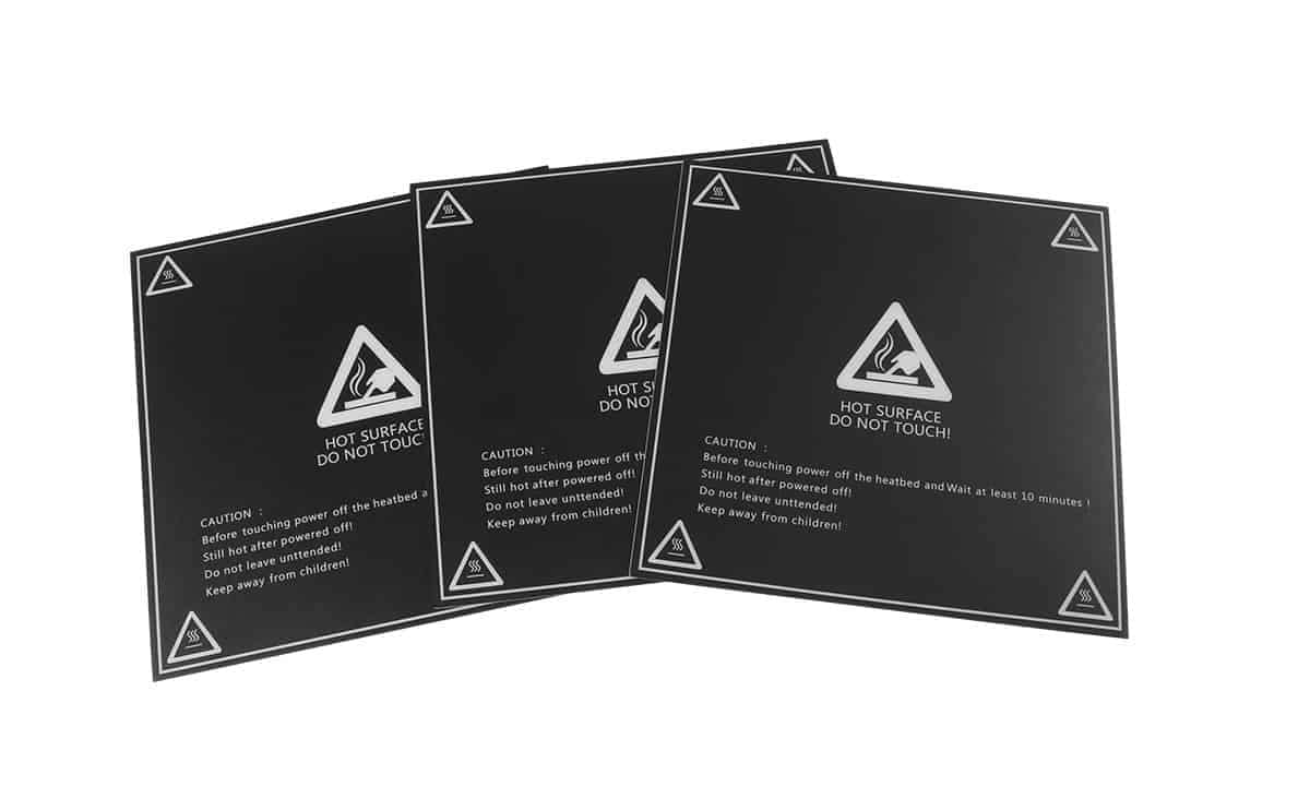 Heat bed sticker 220*220mm/235*235 improved sticky strong adhesive heatbed sheet for 3D printer heat bed 1 Heat bed sticker
