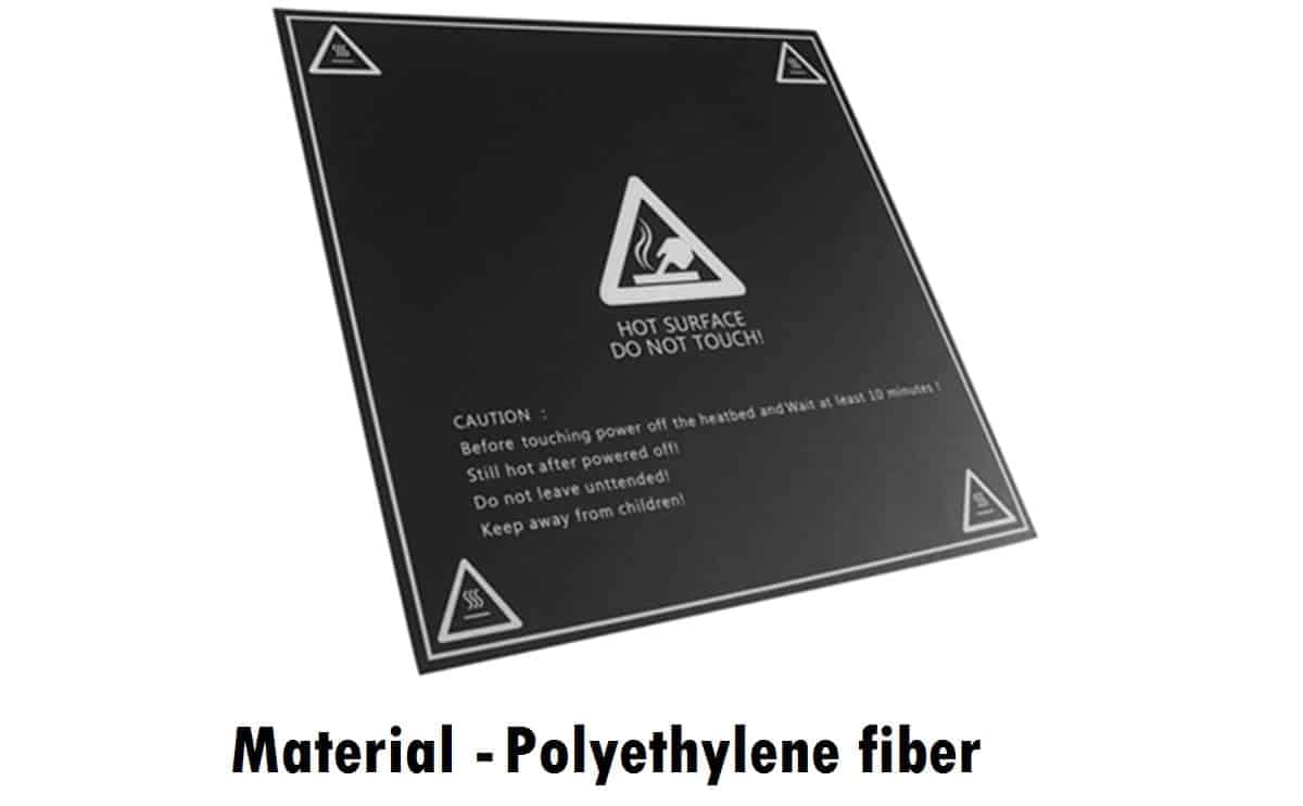 Heat bed sticker 220*220mm/235*235 improved sticky strong adhesive heatbed sheet for 3D printer heat bed 2 Heat bed sticker 220*220mm/235*235 improved sticky strong adhesive heatbed sheet for 3D printer heat bed - Image 2