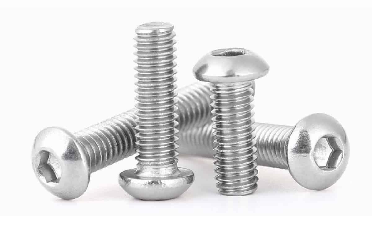 Buttonhead bolt SS M3 M4 and M5 improved high quality fasteners for 3d printer machine 1 Buttonhead bolt