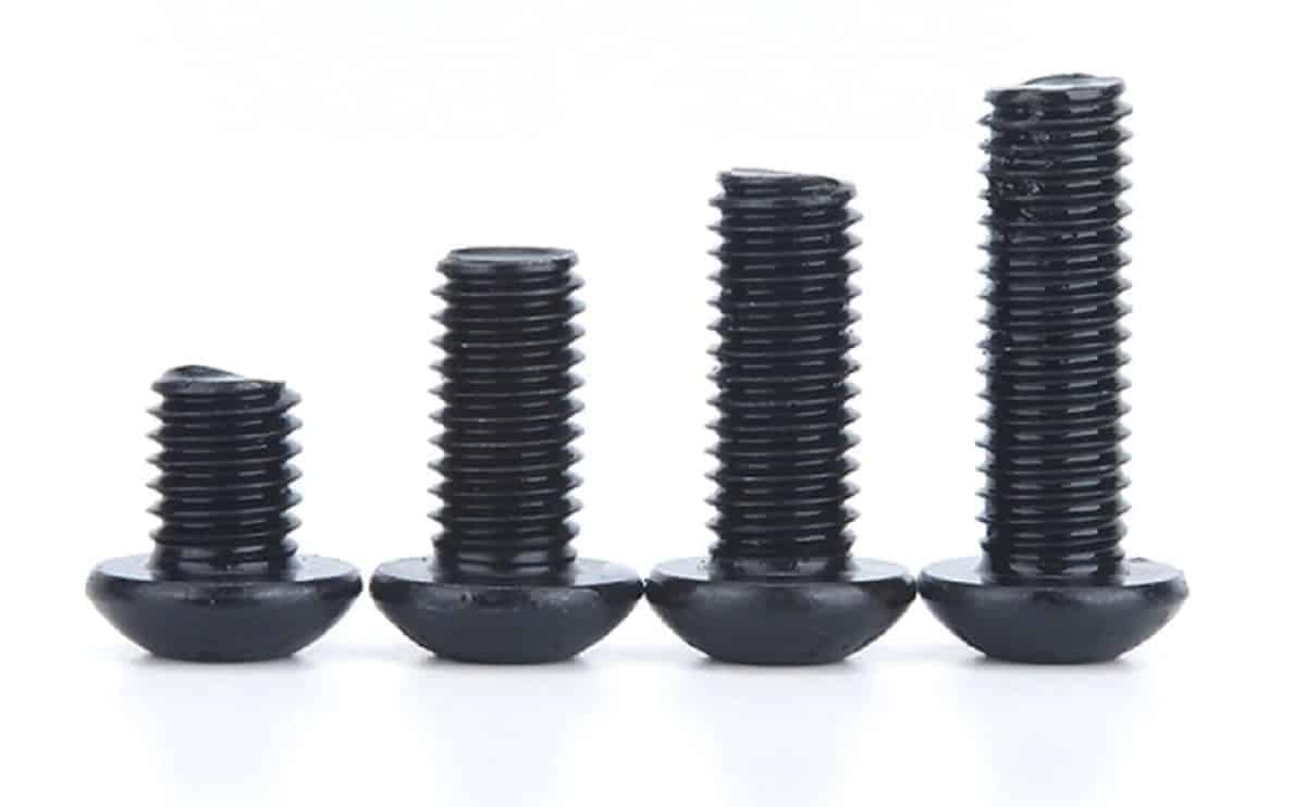 Buttonhead bolt CS M3 M4 and M5 improved high quality fasteners carbon steel 1 Buttonhead bolt CS
