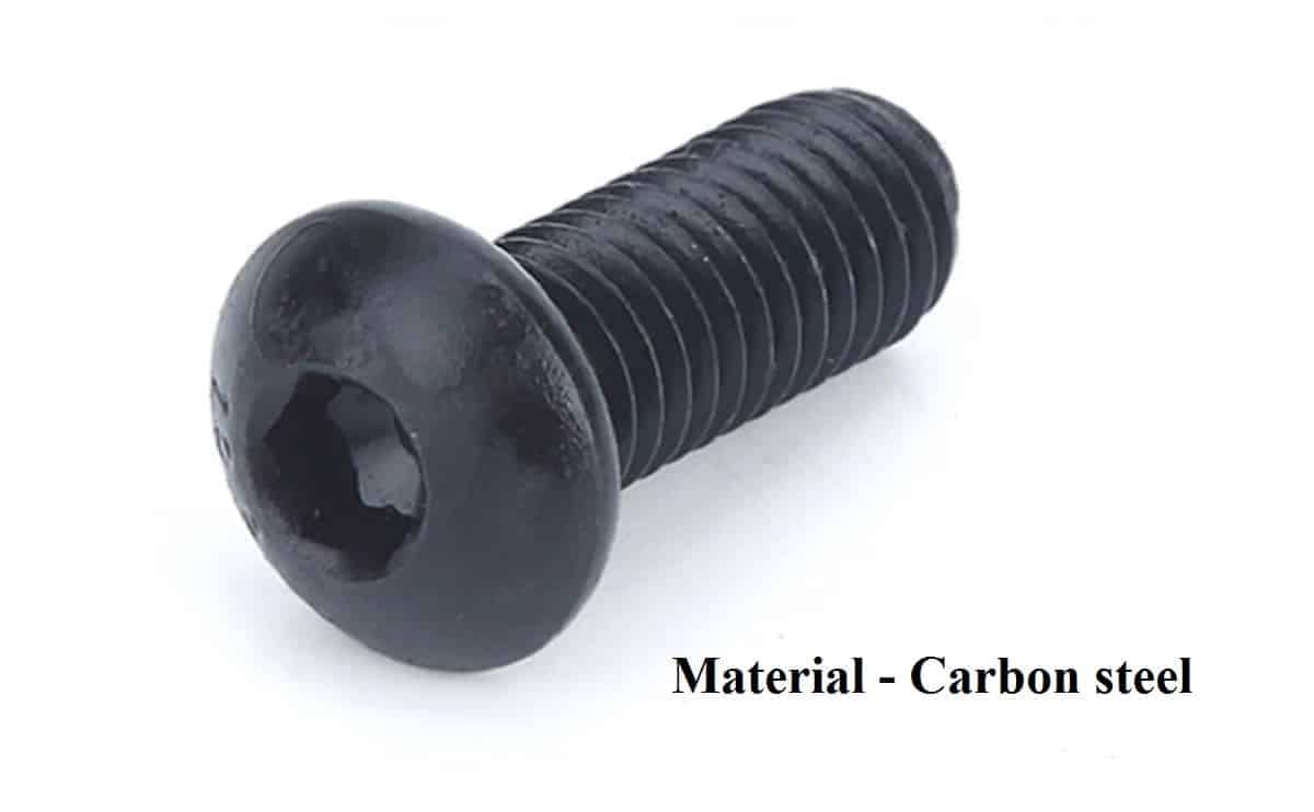 Buttonhead bolt CS M3 M4 and M5 improved high quality fasteners carbon steel 3 Buttonhead bolt CS M3 M4 and M5 improved high quality fasteners carbon steel - Image 3