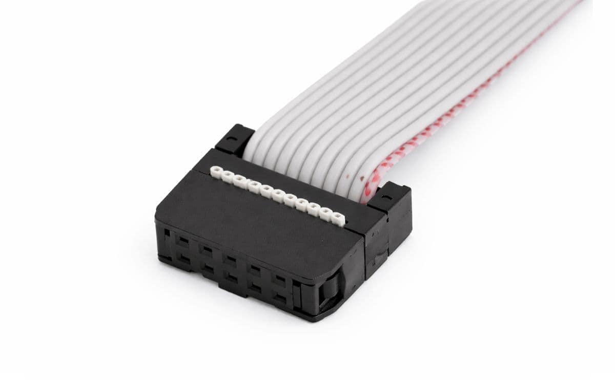 Ribbon Cable with High quality FRC connector 2.54mm IDC socket pin female connectors 2 Ribbon Cable