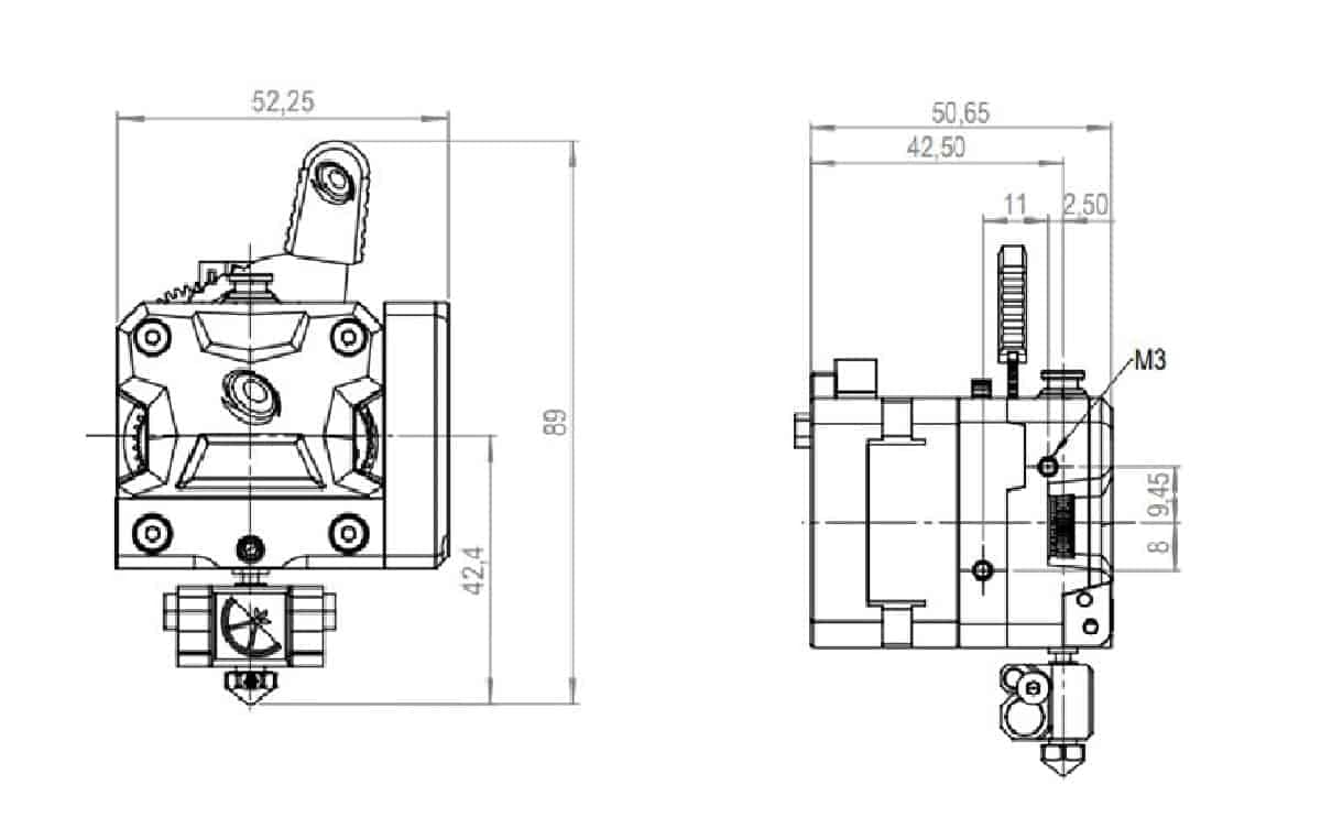 Bondtech LGX Large Gears extruder for 3D printer 3 Bondtech LGX Large Gears extruder for 3D printer - Image 3