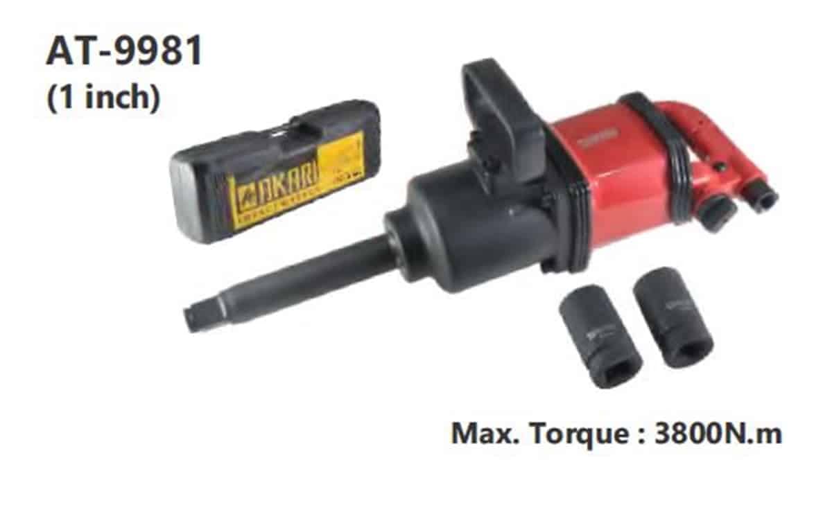 Professional Pneumatic Tools 1" AIR IMPACT WRENCH 1 Professional Pneumatic Tools 1" AIR IMPACT WRENCH