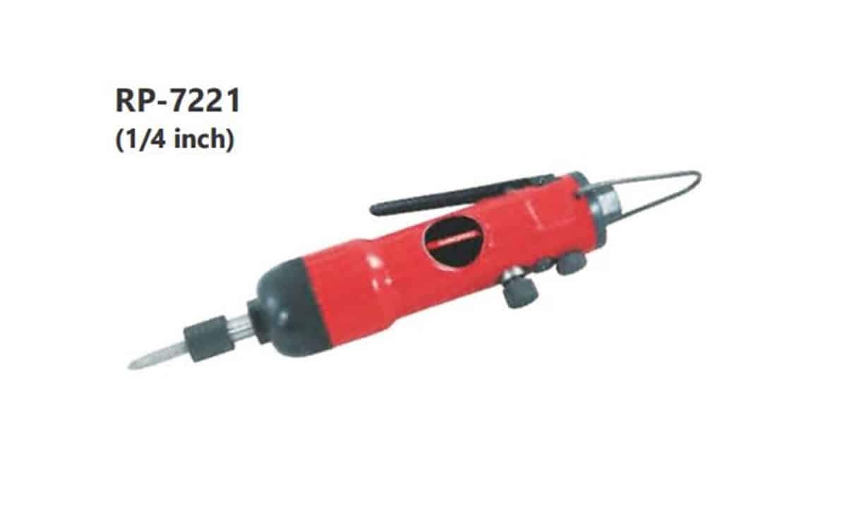 Professional Pneumatic Tools 1/4” AIR IMPACT SCREWDRIVER RP-7221 1 Professional Pneumatic Tools 1/4” AIR IMPACT SCREWDRIVER RP-7221