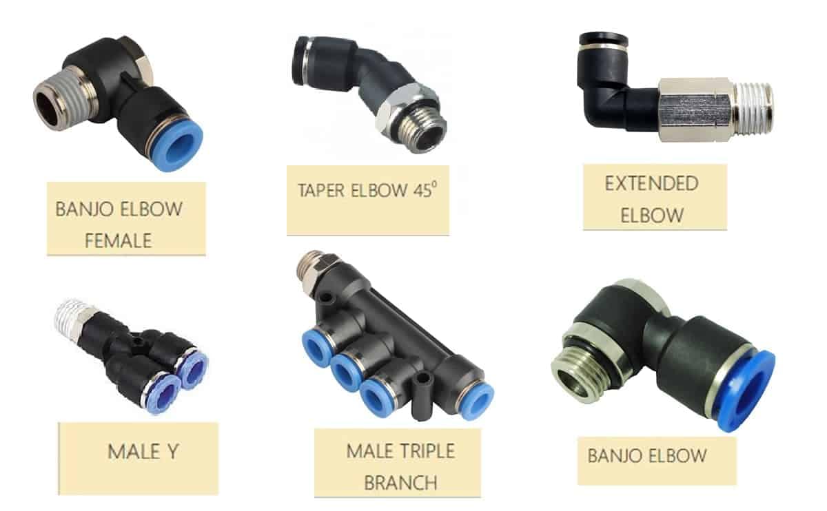 Push in fittings Akari Pneumatic PU fittings for air, inert gases and other industrial and domestic applications 1 Push in fittings