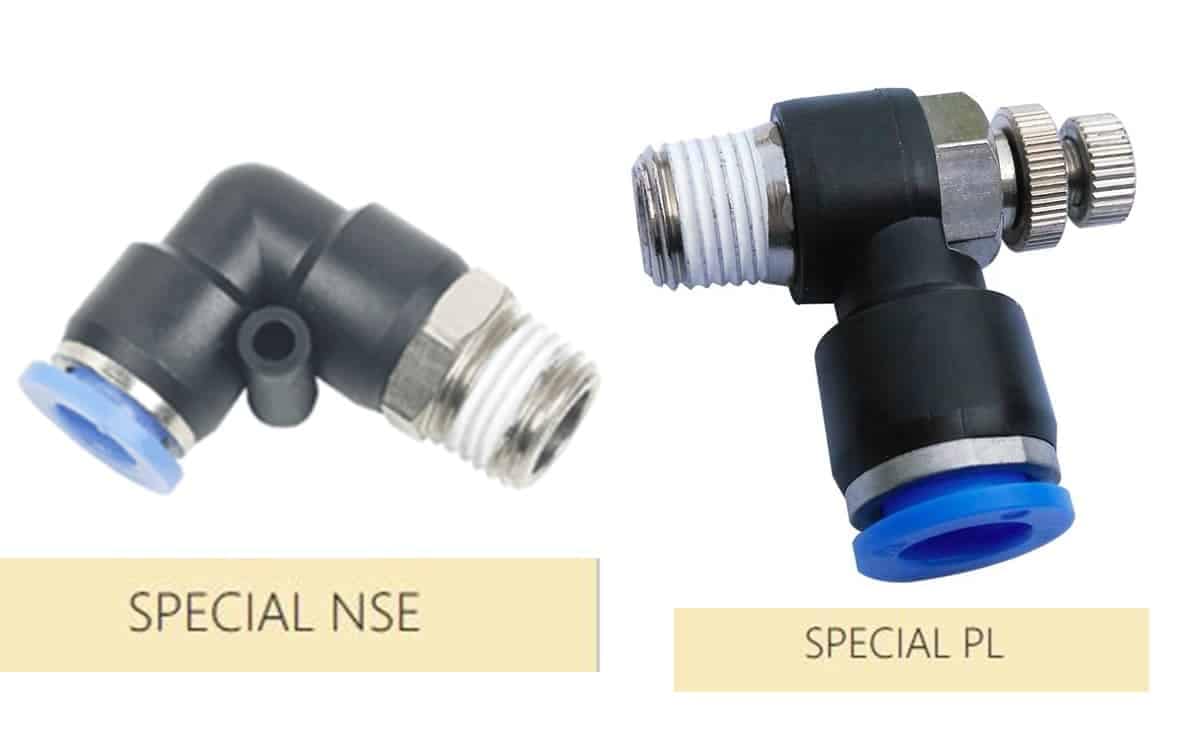 Akari special Fittings Pneumatic PU fittings push in fittings for air, inert gases and other industrial and domestic applications 1 Akari special Fittings