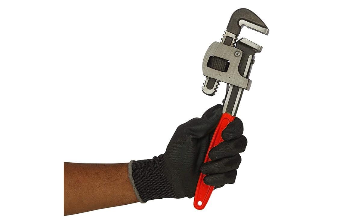 Pipe wrench spanner drop forged duly hardened And tempered jaws carbon steel adjustable wrench 4 Pipe wrench spanner drop forged duly hardened And tempered jaws carbon steel adjustable wrench - Image 4