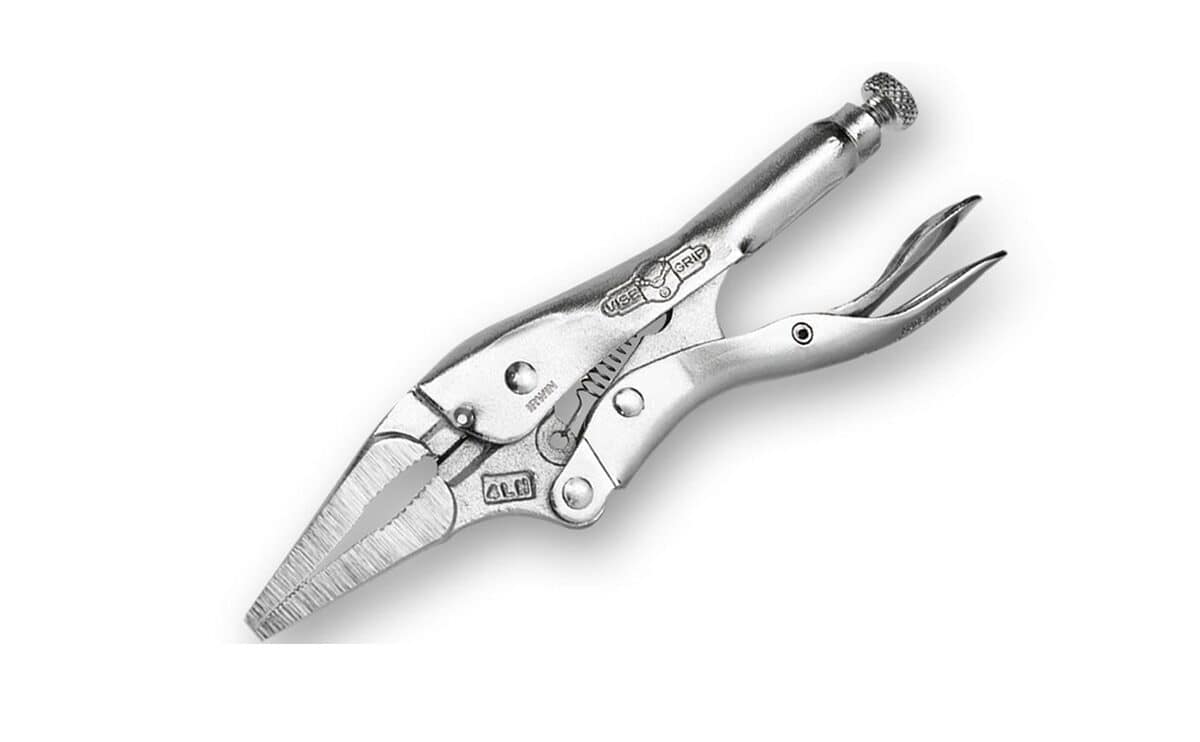 Long grip plier alloy steel improved Induction Hardened 225mm length for home and industrial applications 1 long grip plier
