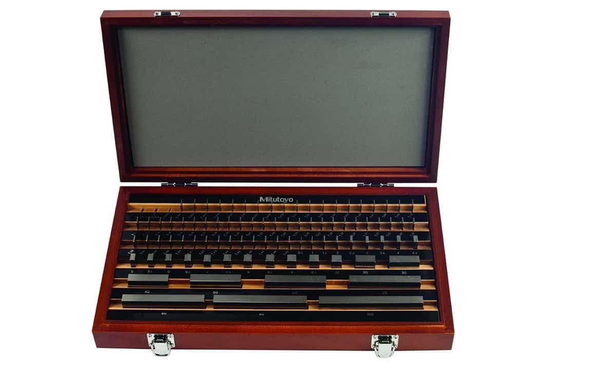 Mitutoyo Slip Gage Set-Steel 87 block grade of measuring tools 1 Mitutoyo Slip