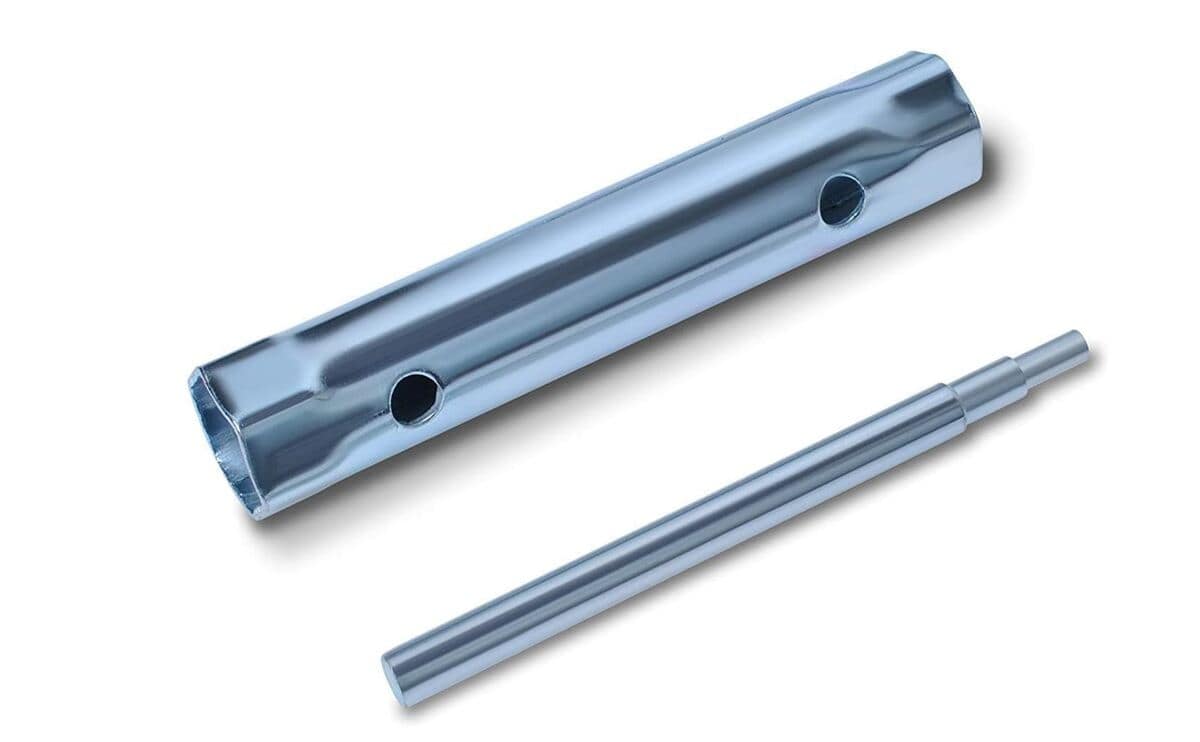Tubular spanner wrench carbon steel chrome vanadium coated for automobile and mechanical applications 1 Tubular spanner