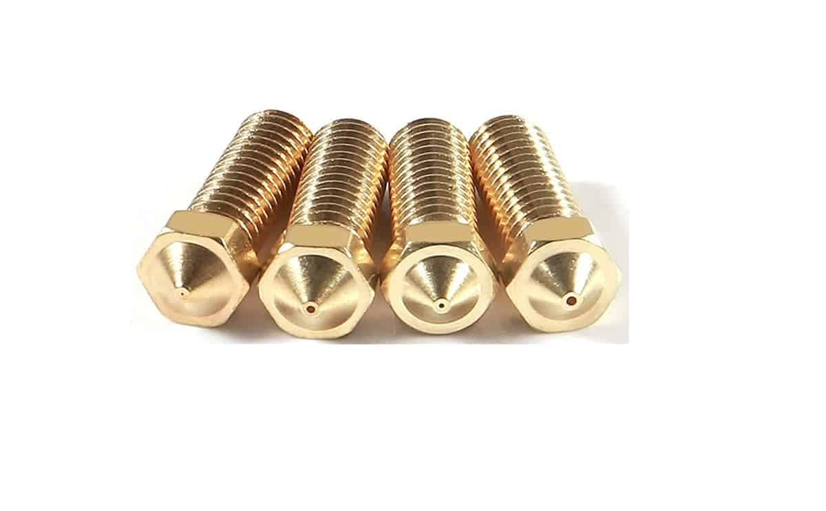 Volcano Nozzle E3DV6 M6 Threaded E3D V6 Brass Nozzle 1.75mm Filament for 3D Printer 2 Volcano Nozzle E3DV6 M6 Threaded E3D V6 Brass Nozzle 1.75mm Filament for 3D Printer - Image 2