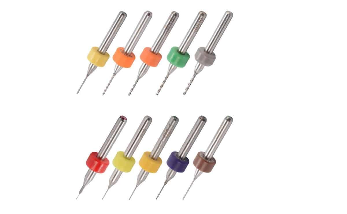 Nozzle cleaning drill size 0.2mm/0.3mm/0.4mm/0.5mm/0.6mm/0.8mm bit for 3D Printer extruder 1 Nozzle cleaning drill