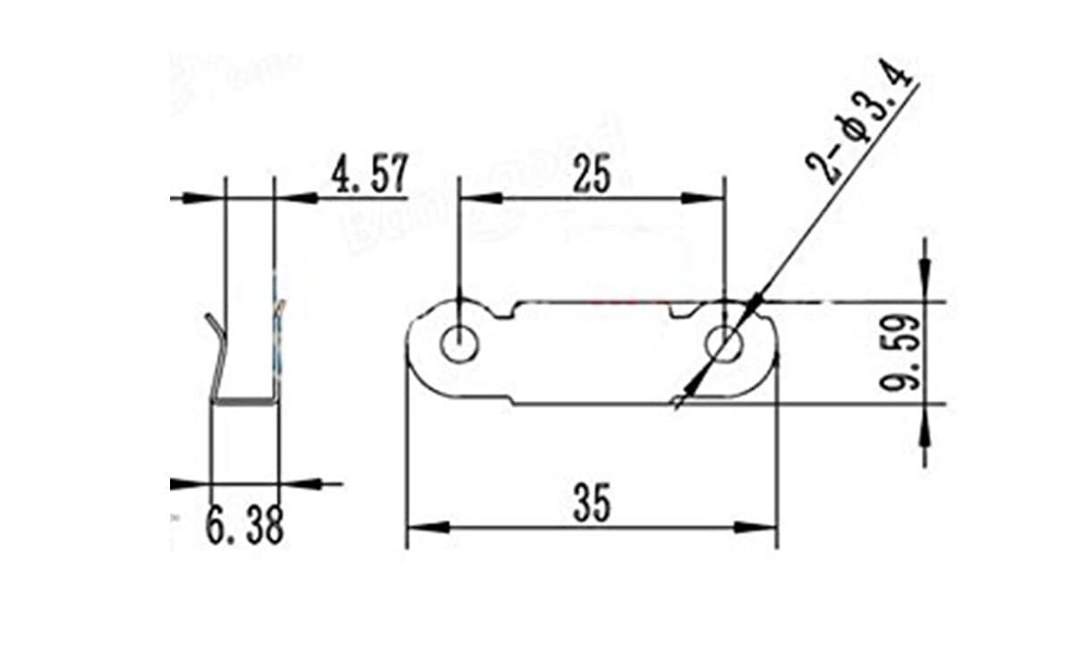 Heat bed clip glass bed clip clamp for 3d printer 3 Heat bed clip glass bed clip clamp for 3d printer - Image 3