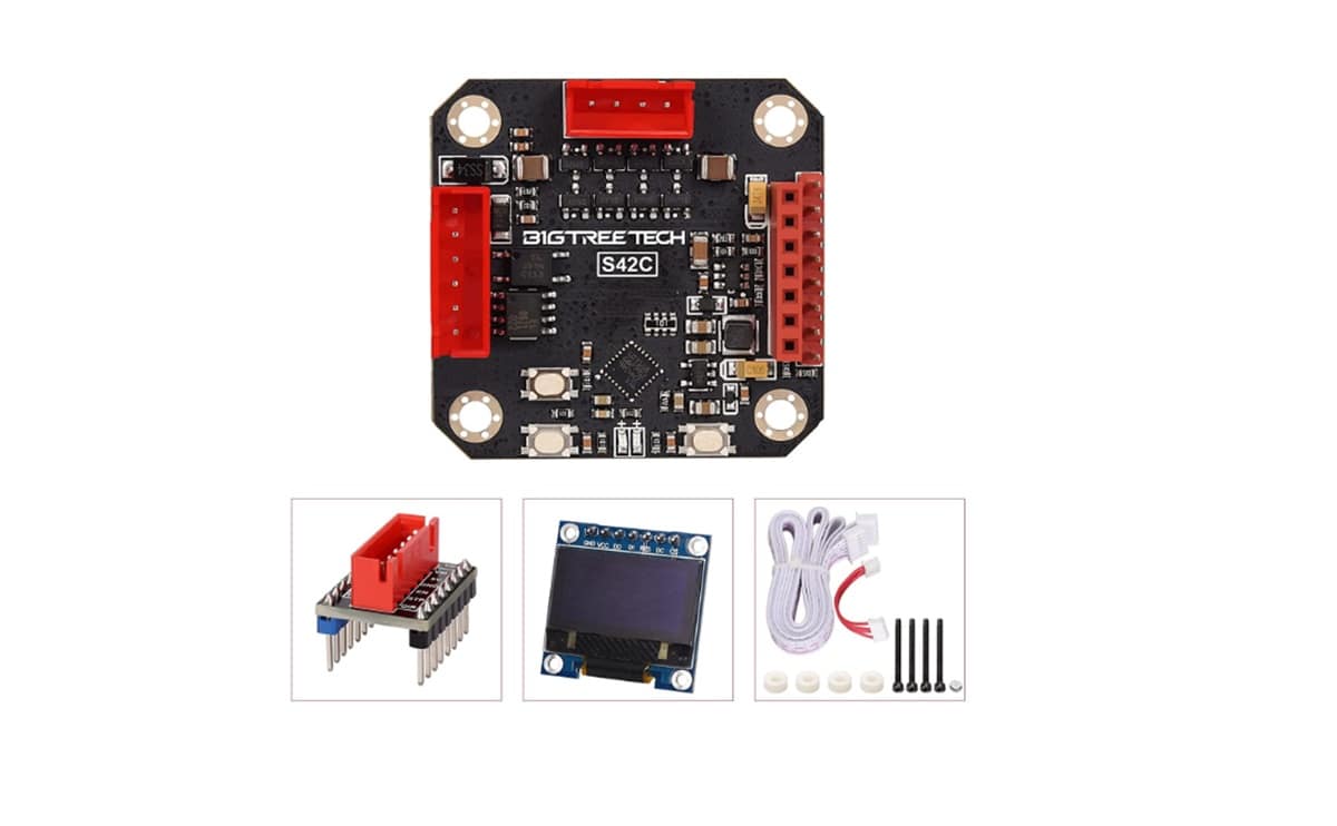 Bigtreetech S42C v1.0 closed loop driver board with OLED display for 3D printer 1 BIGTREETECH S42C V1.0