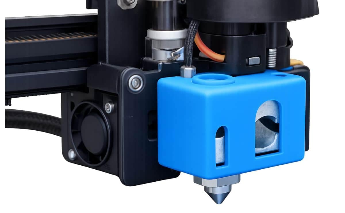 PT100 silicone sock for E3D v6 high temperature heat block of 3D printer part 5 PT100 silicone sock for E3D v6 high temperature heat block of 3D printer part - Image 5