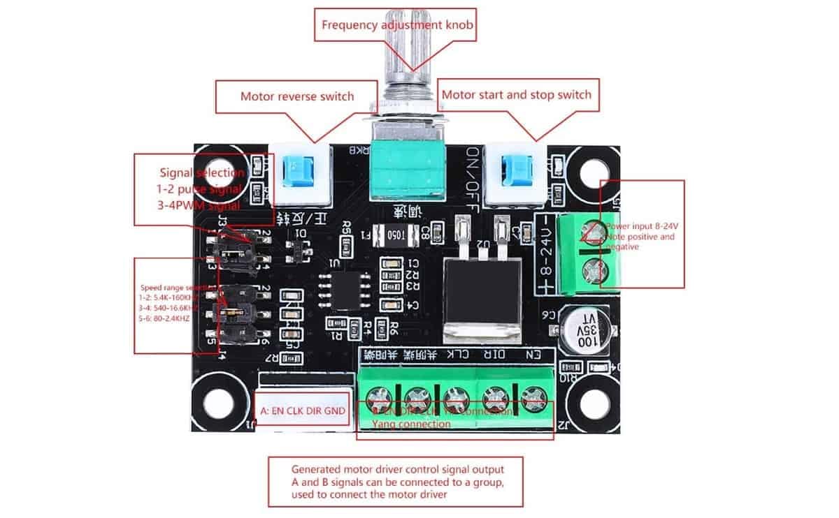 MKS OSC stepper motor speed controller switch and motor drive controller for 3d printer 2 MKS OSC stepper motor speed controller switch and motor drive controller for 3d printer - Image 2