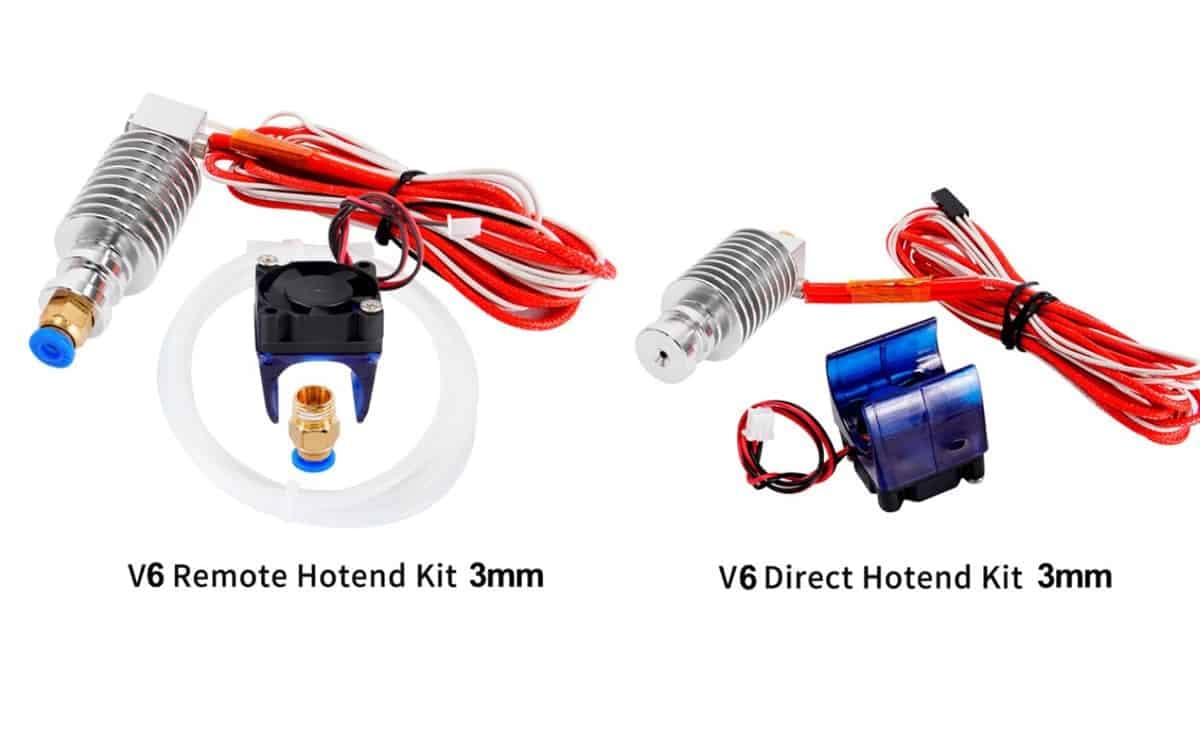 E3D V6 hotend kit 12v/24v bowden/direct 3mm filament 3d printer hot end extruder improved metal version E3DV6 for 3d printer 2 E3D V6 hotend kit 12v/24v bowden/direct 3mm filament 3d printer hot end extruder improved metal version E3DV6 for 3d printer - Image 2