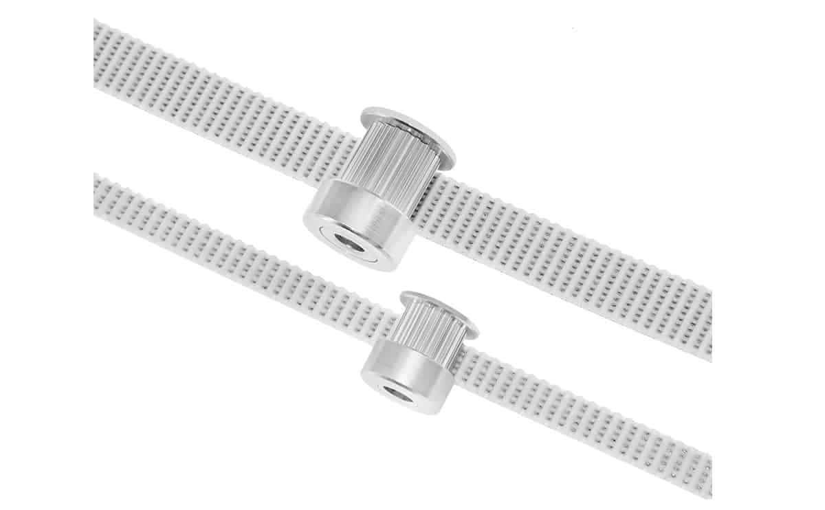 PU Timing Belt GT2 6mm White Color Open Loop Timing Belt with Steel Core for 3D Printer 3 PU Timing Belt GT2 6mm White Color Open Loop Timing Belt with Steel Core for 3D Printer - Image 3