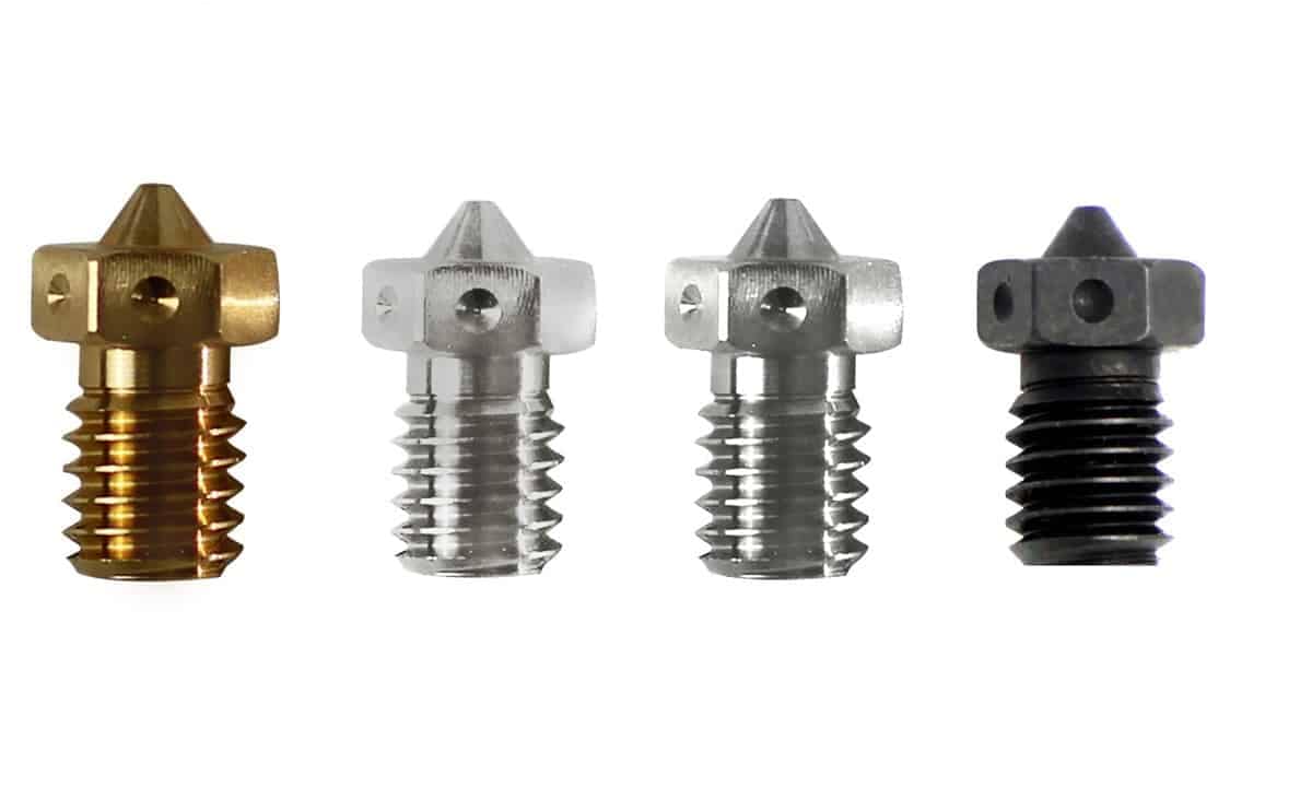 E3D brass V6 nozzle ( E3D Original ) for 3D printer 1 E3D brass V6