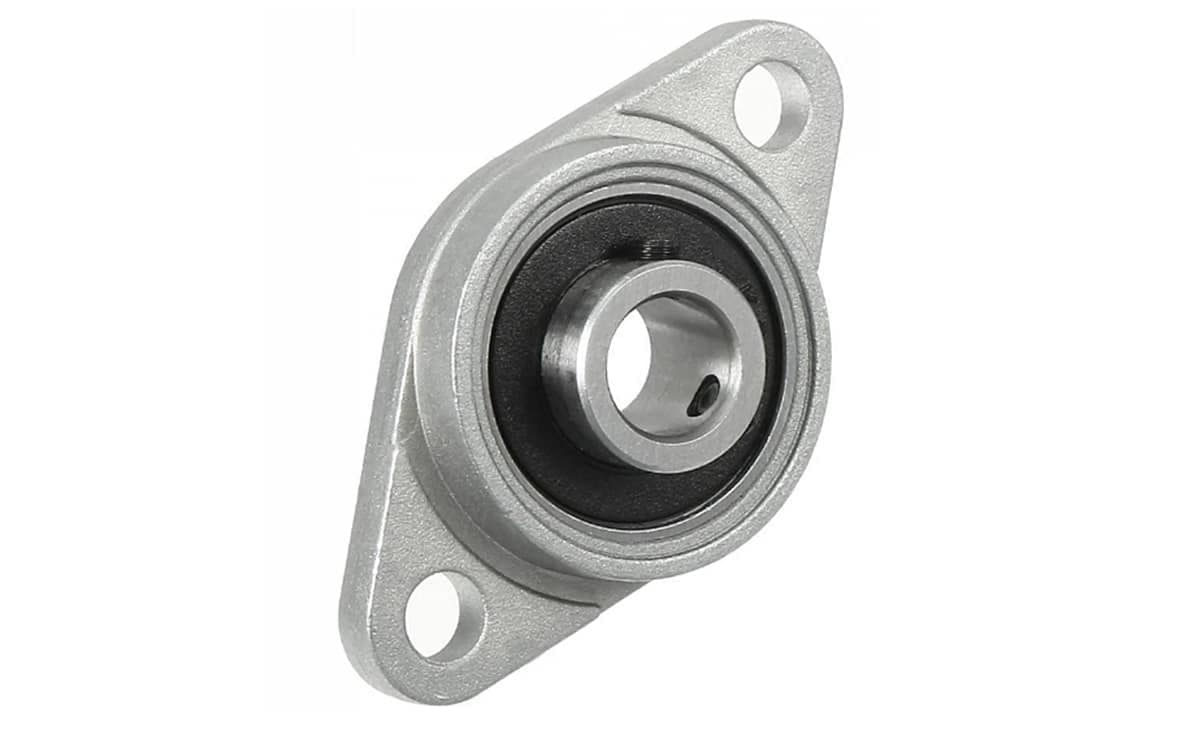 KFL08 Bearing 8mm Inner Diameter Zinc Alloy Pillow Block Flange Bearing 2 KFL08 Bearing 8mm Inner Diameter Zinc Alloy Pillow Block Flange Bearing - Image 2