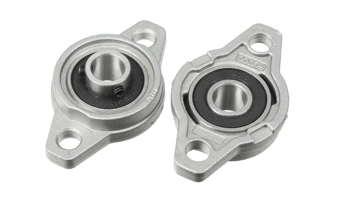 KFL000 bearing 10mm inner diameter high quality zinc alloy pillow block flange bearing 2 KFL000 bearing