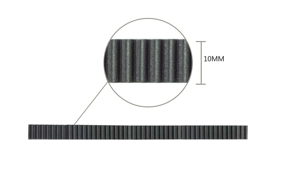Timing belt 10mm Rubber open loop belt for 3D printer 2 Timing belt 10mm Rubber open loop belt for 3D printer - Image 2