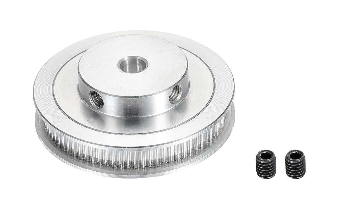 GT2 Pulley 80 Teeth Aluminium Pulley with 5mm bore and 6mm belt width for 3D printer 2 GT2 Pulley 80 Teeth Aluminium Pulley with 5mm bore and 6mm belt width for 3D printer - Image 2