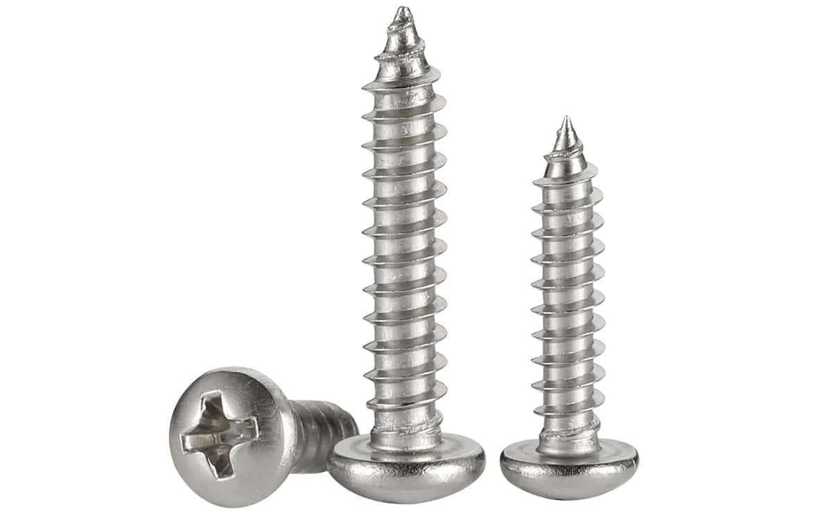 Self Tapping Screws Phillips Head Pan Head Sheet Metal Screws Wood Screws Stainless Steel 304 1 Self Tapping Screws