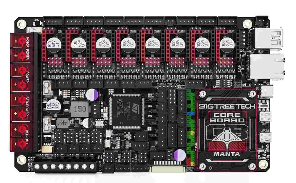 Manta M8P V2.0 Bigtreetech Control board For 3D Printer 1 Manta M8P V2.1