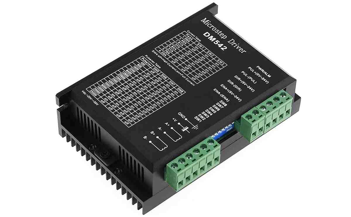 Driver DM542 Stepper Motor Controller 2 phase Stepper Driver 20 50V DC Max 4.2A 2 Driver DM542 Stepper Motor Controller 2 phase Stepper Driver 20 50V DC Max 4.2A - Image 2