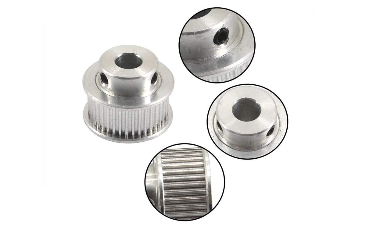 GT2 30 Teeth 10mm Belt Synchronous Pulley 8mm Bore for 3D Printer Machine 2 GT2 30 Teeth 10mm Belt Synchronous Pulley 8mm Bore for 3D Printer Machine - Image 2