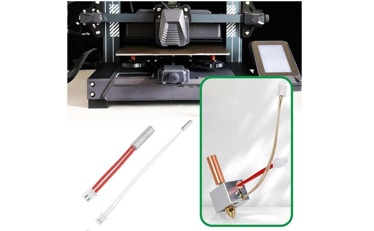Neptune 4 Thermistor NTC 100K Fit for Neptune 4/4 Pro 3D Printer Hotend 4 Neptune 4 Thermistor NTC 100K Fit for Neptune 4/4 Pro 3D Printer Hotend - Image 4