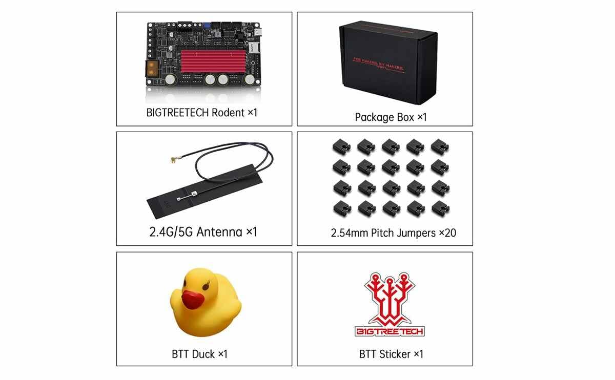 Rodent CNC Control Board Bigtreetech for 3D printer parts 4 Rodent CNC Control Board Bigtreetech for 3D printer parts - Image 4