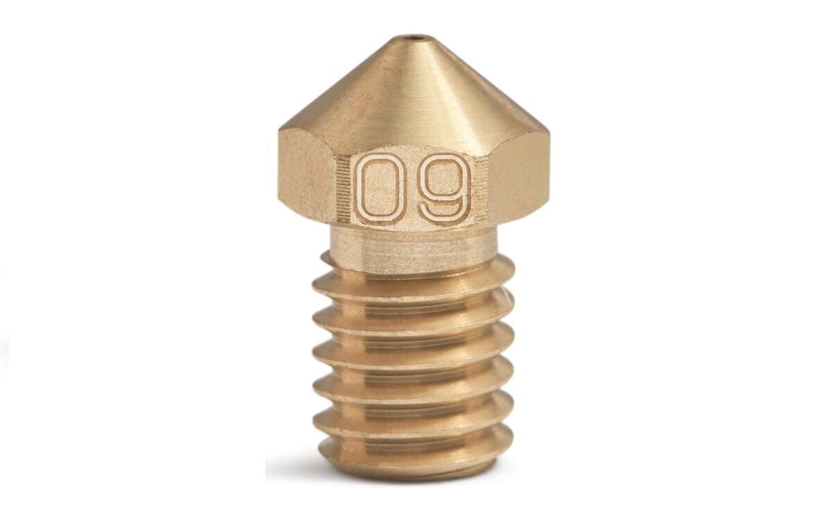 Bondtech Brass Nozzle M6x12.5x1.75 Nozzle 4 Bondtech Brass Nozzle M6x12.5x1.75 Nozzle - Image 4