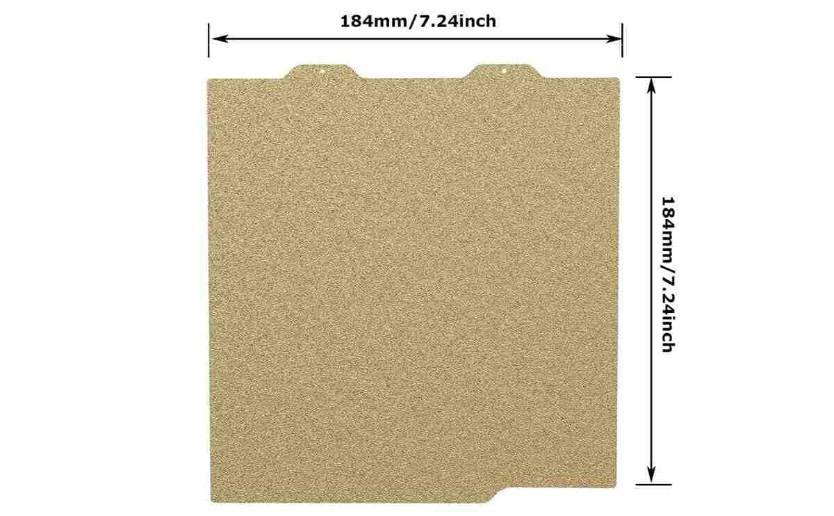 Bambulab A1 Mini Build Plate Color Gold and black for 3D printers 4 Bambulab A1 Mini Build Plate Color Gold and black for 3D printers - Image 4