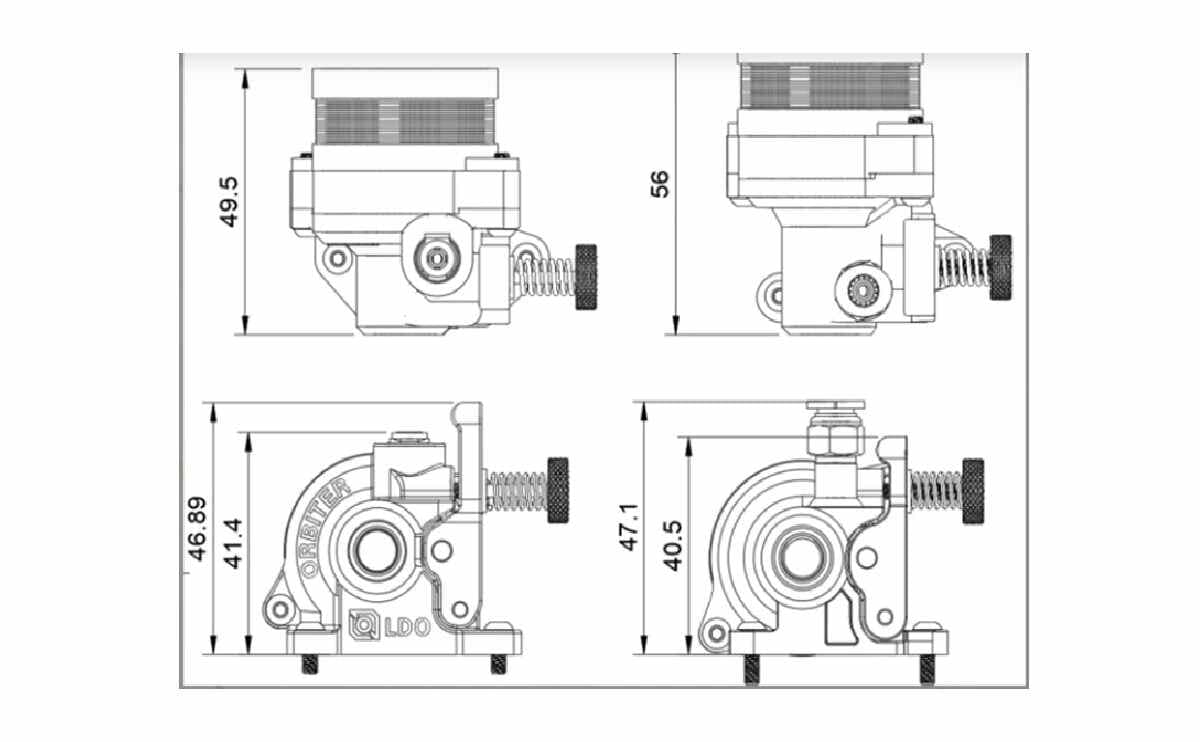 LDO Orbiter V2.5 extruder for better print quality 4 LDO Orbiter V2.5 extruder for better print quality - Image 4