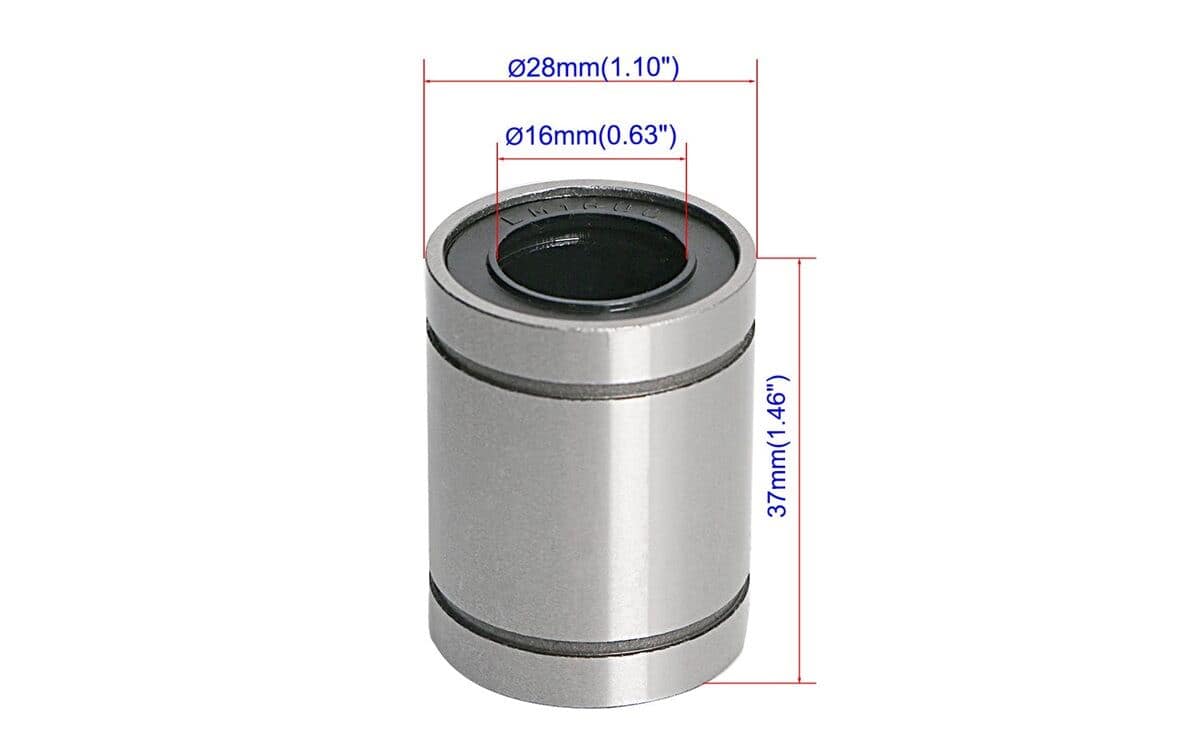 LM16UU Linear Bearing – 16mm Linear Motion Slider for CNC Machines & 3D Printers 4 LM16UU Linear Bearing – 16mm Linear Motion Slider for CNC Machines & 3D Printers - Image 4