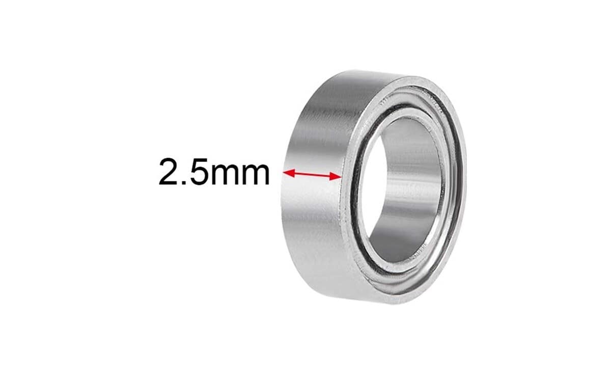 MR85ZZ Miniature Ball Bearing High Precision 5x8x2.5mm Shielded Bearing 4 MR85ZZ Miniature Ball Bearing High Precision 5x8x2.5mm Shielded Bearing - Image 4