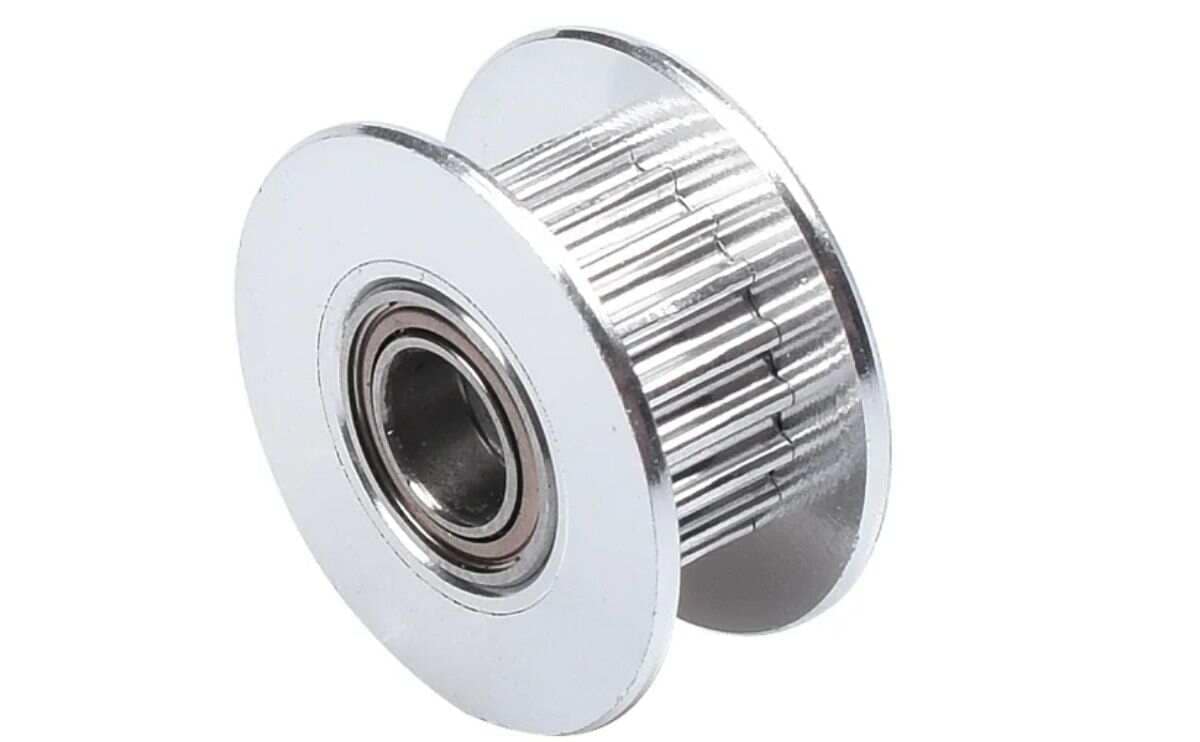 GT2 Idler Pulley With Teeth 20 Bore 4mm Belt Width 6mm for 3D Printer 2 GT2 Idler Pulley With Teeth 20 Bore 4mm Belt Width 6mm for 3D Printer - Image 2
