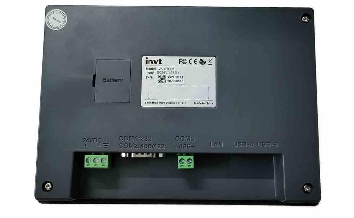 INVT HMI VS 070QE7 Industrial HMI Touchscreen 2 INVT HMI VS 070QE7 Industrial HMI Touchscreen - Image 2