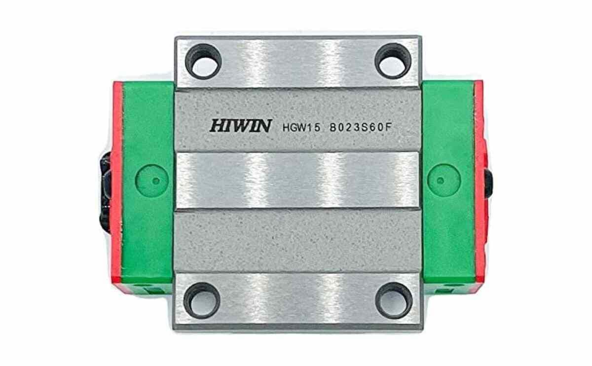 Hiwin HGW15 Linear Rail Block 15mm Heavy Load Linear Motion Bearing for CNC Original Hiwin 1 Hiwin HGW15 Linear Rail Block