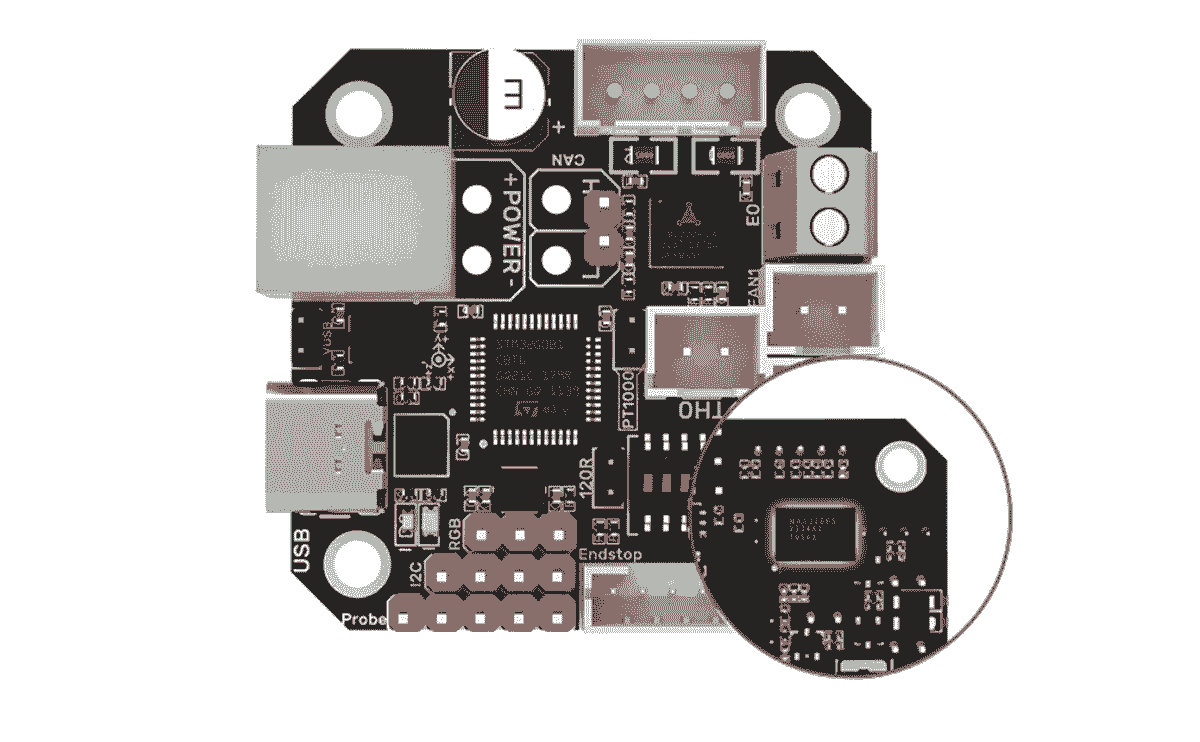 BTT EBB42 Gen 2 BIGTREETECH Smart Toolhead Control Board for 3D Printers 1 BTT EBB42 Gen 2
