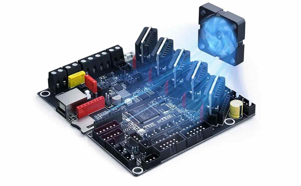 EZ5160 Pro V1.0 Stepper Driver High Current Silent Stepper Motor Driver for 3D Printers and CNC 3 EZ5160 Pro V1.0