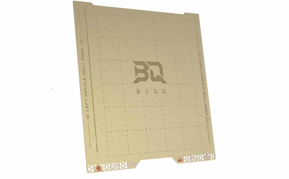 Pyrogrip Build Plate 346×355mm Spring Steel Sheet Double Sided Textured PEI Grid for 3D Printers 2 Pyrogrip Build Plate 346×355mm Spring Steel Sheet Double Sided Textured PEI Grid for 3D Printers - Image 2