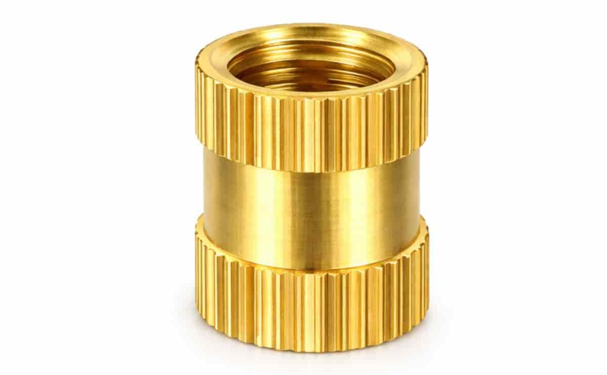 Brass Insert M5x10 for 3D Printer Parts 1 Brass Insert M5x10