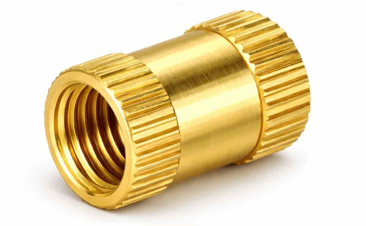 Brass Insert M5x10 for 3D Printer Parts 2 Brass Insert M5x10