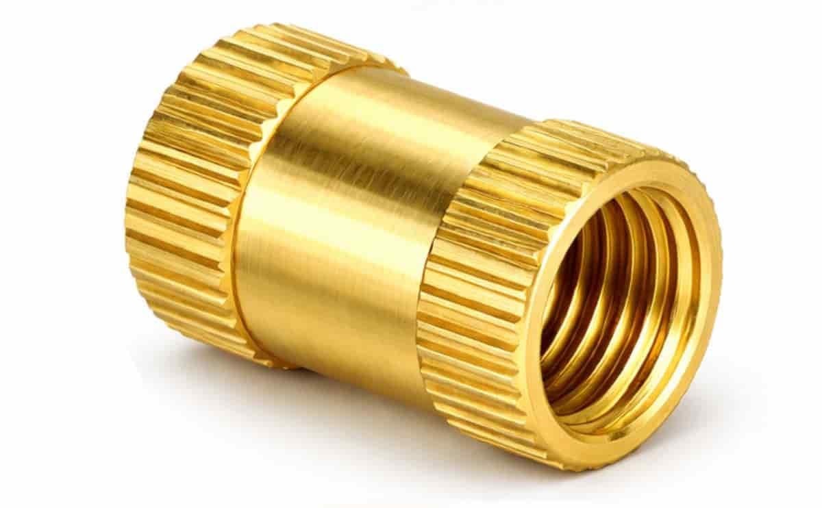 Brass Insert M5x10 for 3D Printer Parts 4 Brass Insert M5x10