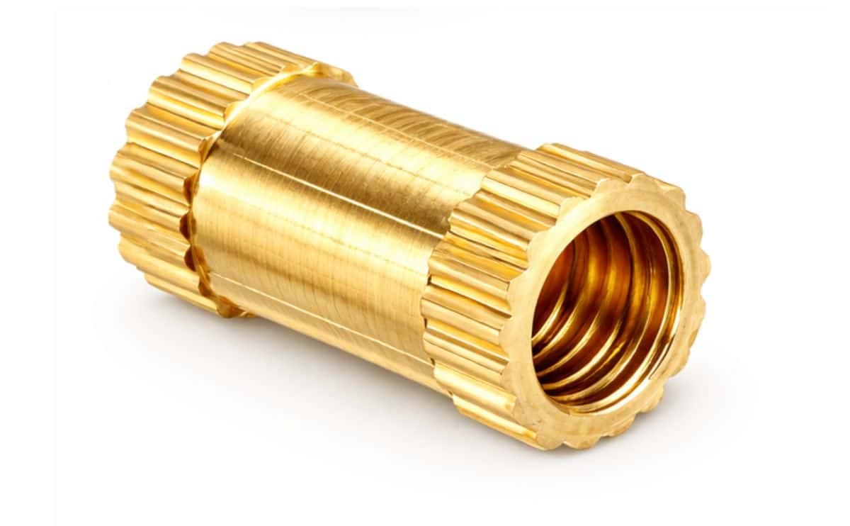 Brass Insert M5x15 for 3D Printer Parts 2 Brass Insert M5x15
